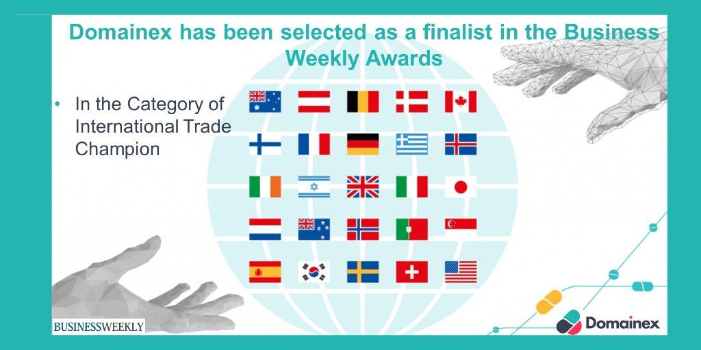 Domainex_UK's tweet photo. #Domainex is delighted to have been shortlisted for the Business Weekly Awards. Last year we won the Life Science Scale-Up Award. This time we are up for International Trade Champion. Good luck to all the other finalists.
#BusinessWeeklyAwards2024 https://t.co/MG49mh0GjQ