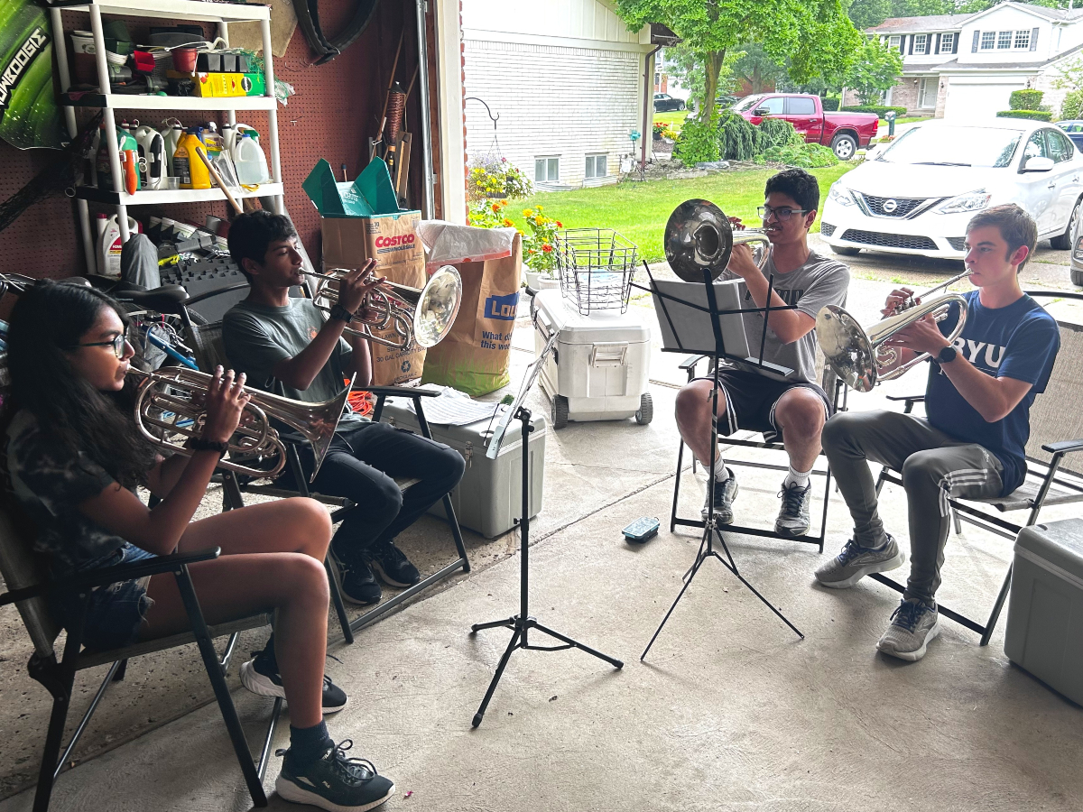 OfficialTCBands's tweet photo. Make some noise for the mellophones, getting ready to project and march. You can only dream about getting on their level! #sectionquote #sectionspotlight #dreamon https://t.co/obCRCV39BO