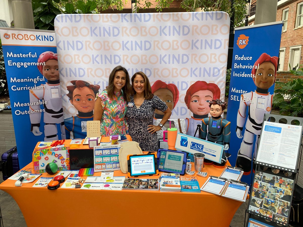 robokind's tweet photo. βοΈGood morning, #NYCASE! Milo, Jenn, and Chelsea are at Booth #20 excited to show you how #RoboKind can empower and engage with your exceptional learners through our Social Skills and Phonics curricula! π
#ExceptionalConnections #SpecialTech #Multisensory #SpecialEducation https://t.co/iQQXHU1d8Y