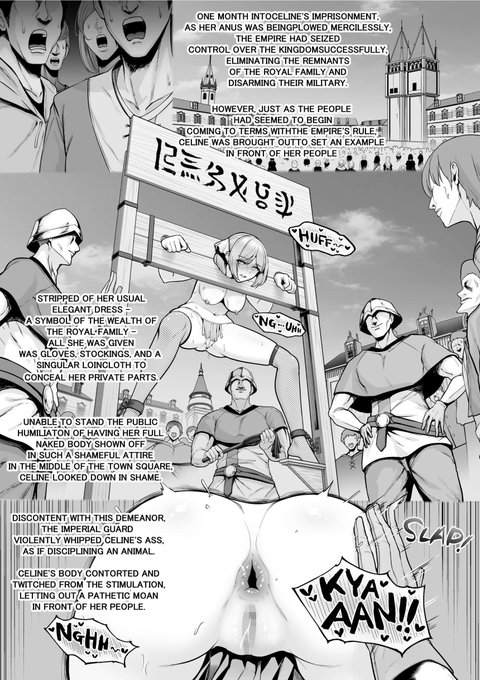 Fallen Kingdom – Celine's tamed anus is unveiled at the town square  #patreon #nsfw
https://t.co/bkj10uCBYU 