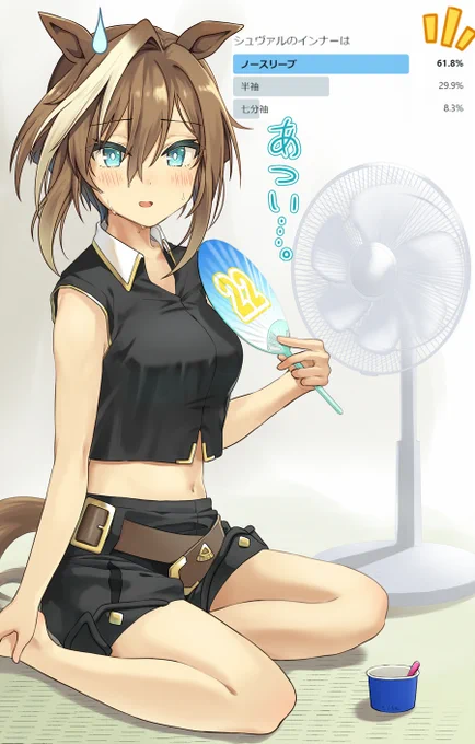 アンケートありがとうございました! #ウマ娘