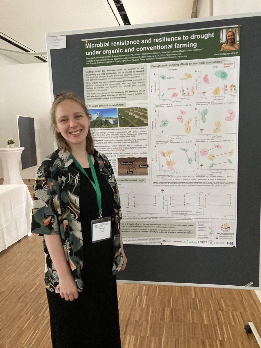 MICROSERVICES (@microservices21) on Twitter photo Our very own Elena Kost is presenting her work in the <a href="/MICROSERVICES21/">MICROSERVICES</a> project at the <a href="/miCROPe_org/">miCROPe</a> conference in Vienna. Check her poster and learn more about the impact of drought on the soil and crop microbiome. Funded through the <a href="/BiodiversaPlus/">Biodiversa+ (European Biodiversity Partnership)</a> #BiodivClim program Our very own Elena Kost is presenting her work in the <a href="/MICROSERVICES21/">MICROSERVICES</a> project at the <a href="/miCROPe_org/">miCROPe</a> conference in Vienna. Check her poster and learn more about the impact of drought on the soil and crop microbiome. Funded through the <a href="/BiodiversaPlus/">Biodiversa+ (European Biodiversity Partnership)</a> #BiodivClim program