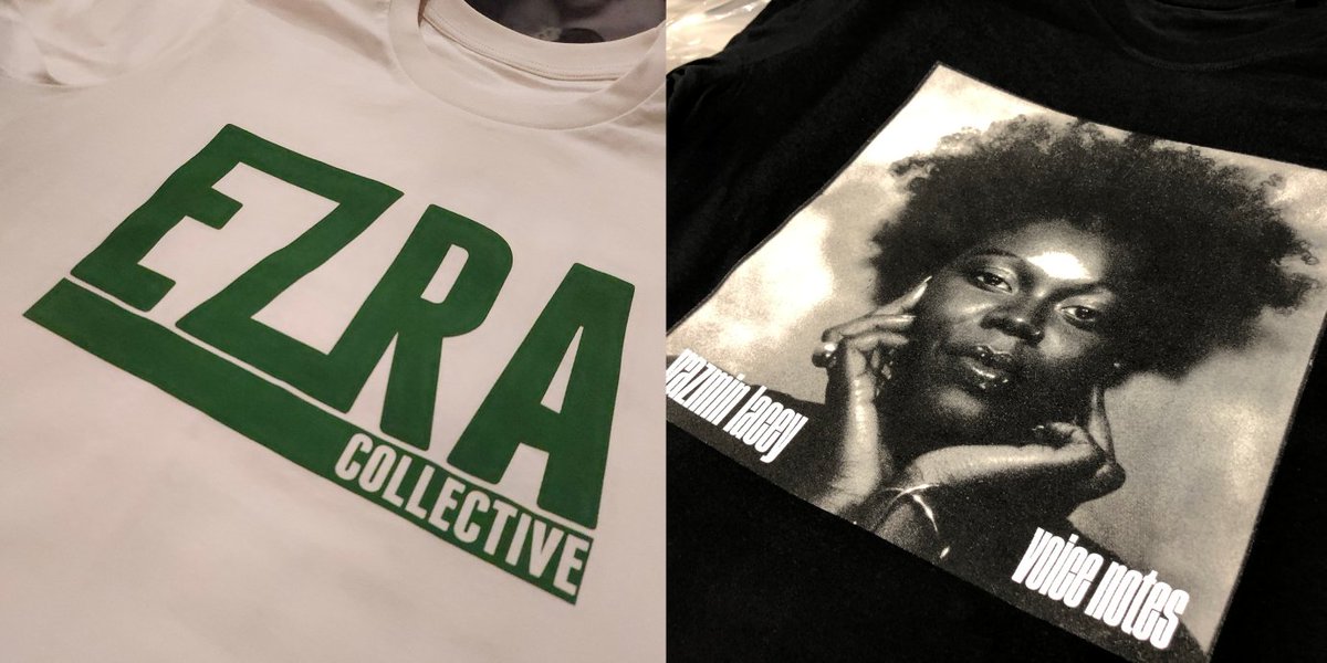 decomerch's tweet photo. “God Gave Me Feet For Dancing“ (Ezra Collective feat. Yazmin Lacey) is Tune of the Week on BBC Radio 1 Breakfast Show with Greg James all week!

#ezracollective #yazminlacey #bbc #bandmerch #eco #BBCR1 #gregjames https://t.co/bl9kFynDxd