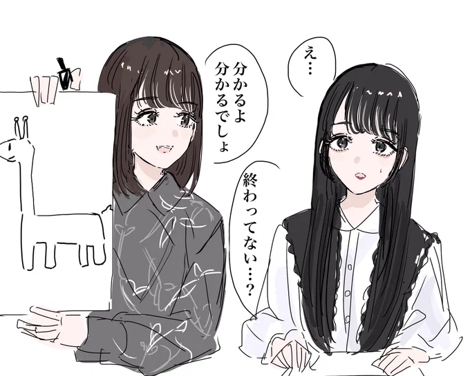 #なりだけ 
絵しりとり2ターン目 