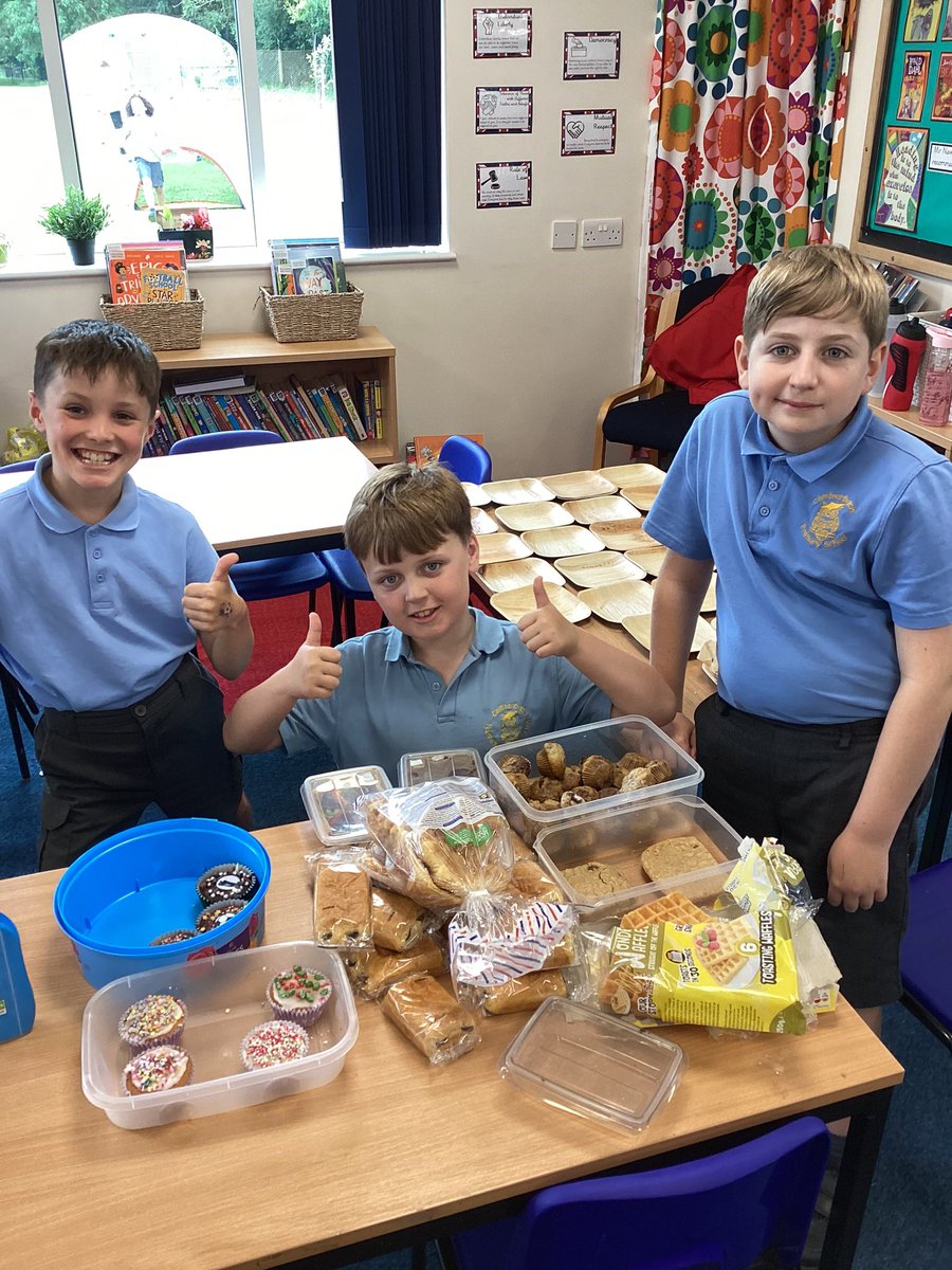 Lots of leftovers for tomorrow in Year 5s enterprise.
