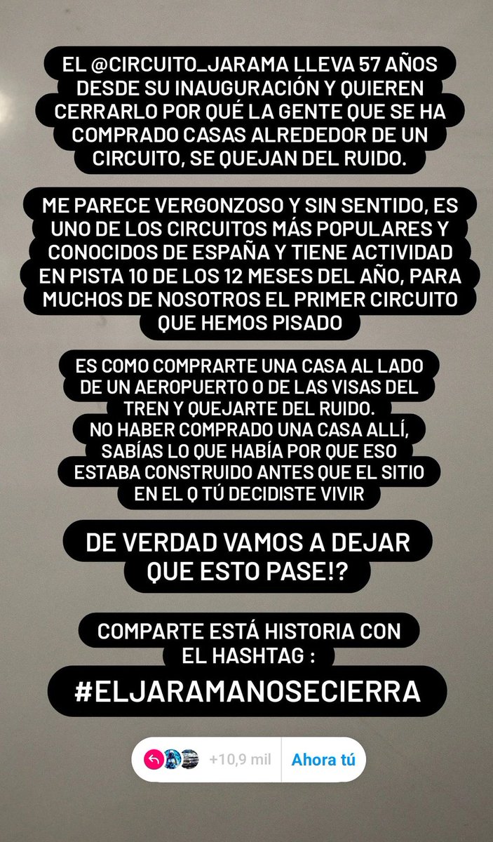 salvemosjarama's tweet image. Una buena iniciativa en Instagram con el hashtag #eljaramanosecierra.

Más de 10mil personas han participado 💪