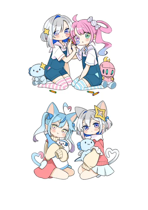 はじめまして、イラストレーターのmoi(モイ)と申します お探しの絵柄に合うかわかりませんが、ご縁があればよろしくお願いします