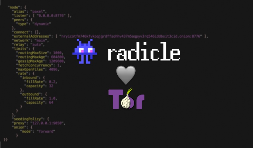 radicle's tweet photo. Radicle now has full Tor support, working with SOCKS5 and transparent proxies. This means nodes can be accessed via .onion addresses, letting peers behind NATs connect directly and privately.

🧅 Embrace the onion: https://t.co/hR340G1sQx