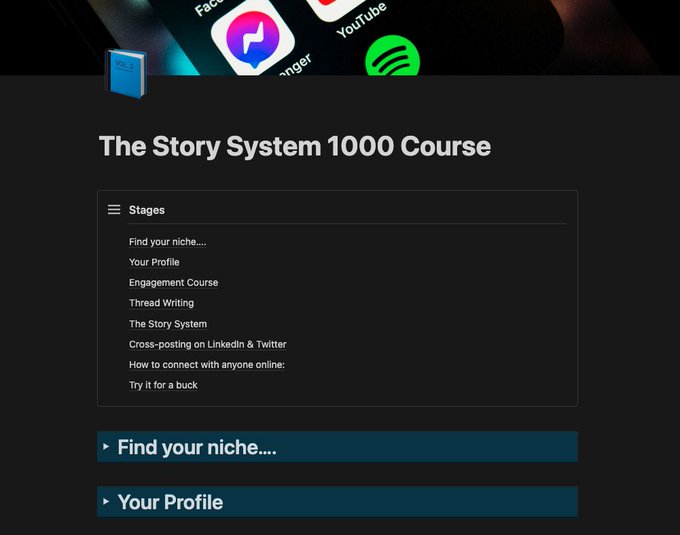 worth_parker's tweet image. The most profitable skill in 2024:
Storytelling.
So I made a FREE mini course to learn how to tell stories (and get 1000 followers)
Which has all you need to master storytelling this year... It’s free for a limited time.
Reply "Story" (Must be following so I can DM)