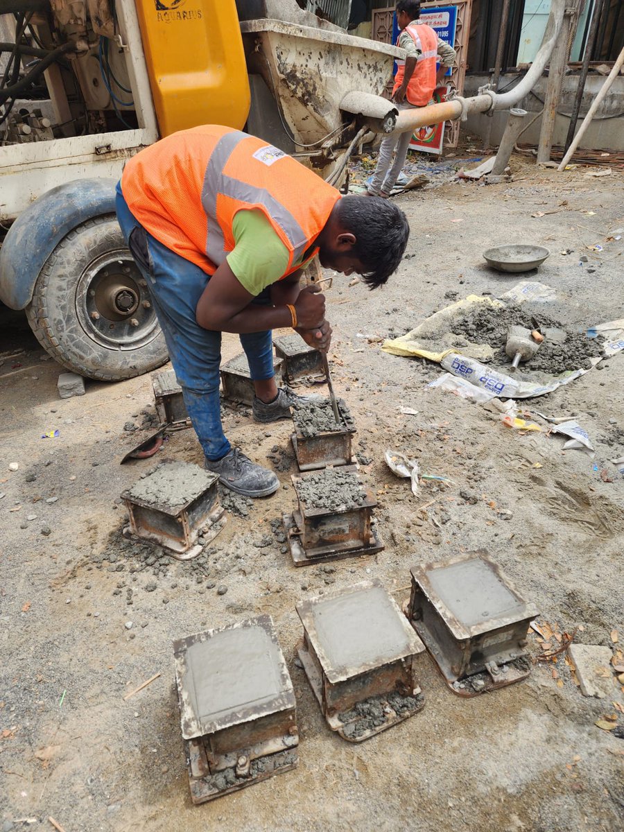 uyarconstruct's tweet photo. Successfully completed the first floor slab concrete at Salem. https://t.co/IxHw12x4im