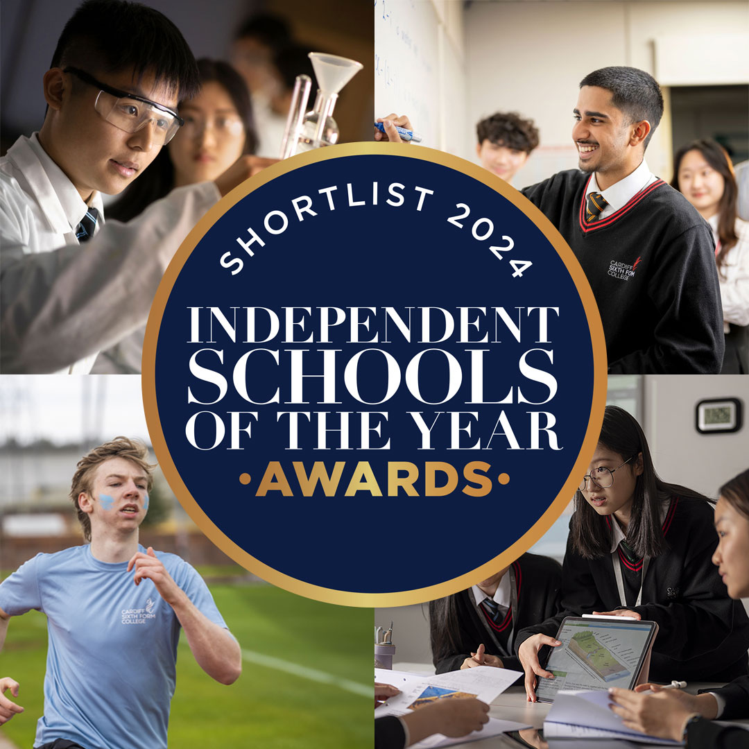 We're happy to announce that Cardiff Sixth Form College has been shortlisted for an award in the Independent School of the Year Awards 2024!
 #ISOTY2024