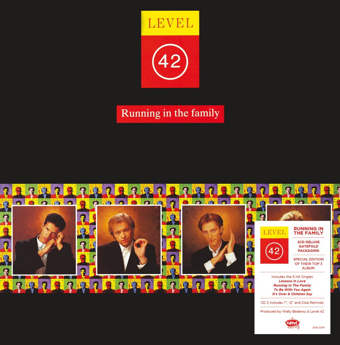 Released this October are three 2CD albums by <a href="/level42official/">Level 42</a> in deluxe gatefold packaging. 

‘Standing In The Light’, ‘World Machine’ and  ‘Running In The Family’ each contain the original album plus a bonus disc.

Available to pre-order now 👇 demonedsel.lnk.to/level42