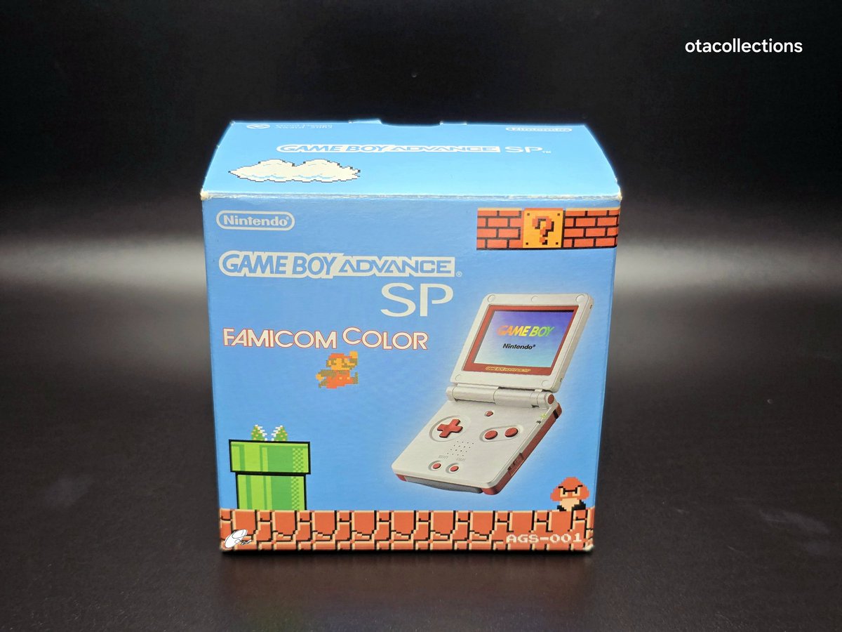 otacollections1's tweet photo. Very difficult effort scoring this, but happy to have it. More games to come soon.

#Nintendo #GameboyAdvanceSP #Famicom #Mario #SuperMario https://t.co/7fCOXWrxd7