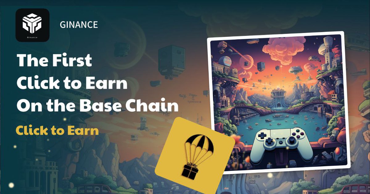 CryptoTownEU's tweet photo. 🚀 Airdrop: Ginance
💰 Reward: Mining (Points will be converted to token after event ends)
🏆 Winners: Everyone
👥 Per Referral: Gain more points & restore 100% energy
🏷 Cost: Free
📅 End Date: 5th August, 2024
🏦 Distribution Date: 8th August 2024

Talk to the Telegram Bot (Code: 7977da)
https://t.co/RepeUDNYCP

📃 Information:
Ginance is far more than a mere information platform; it stands as your guide into the expansive universe of blockchain gaming.

📖 Step-by-step guide:
🔹 Talk to the Telegram bot
🔹 Visit the website to mine
🔹 Connect your wallet
🔹 Complete all tasks

🌐 Website: https://t.co/4qzEZVjM6F

📢 Notes:
💎 Drop your invite code in the comment section
💎 Complete a series of tasks to rack up these points.
💎 Each referral gives your more points & restores up to 100% energy

#Airdrop #Airdrops #Crypto