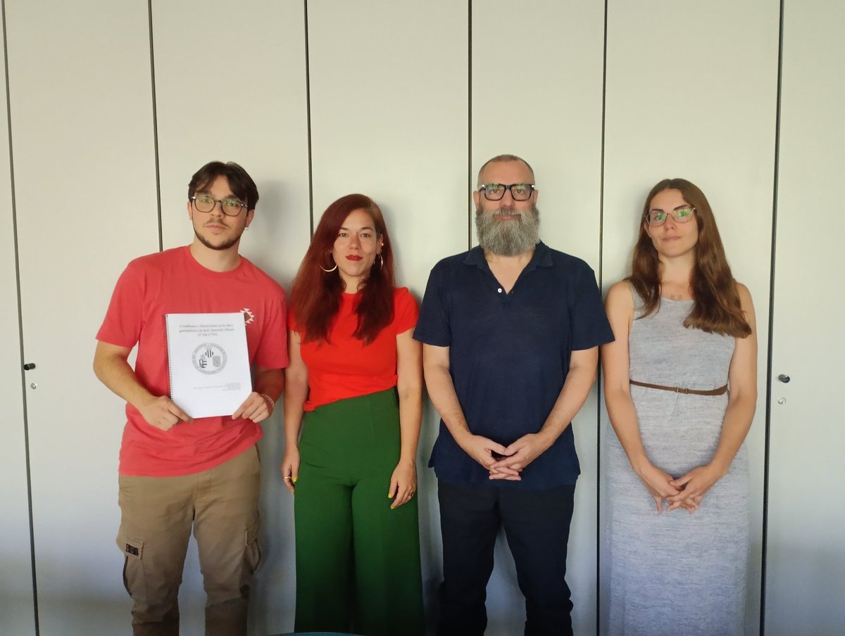 ¡Enhorabuena! 
Marcos Gallego ha defendido su TFM "Criollismo e Ilustración en la obra periodística de José A. Alzate", valorando -en el marco de <a href="/CIRGEN1/">CIRGEN</a>- la Ilustración criolla por sí misma y no como subsidiaria de las Luces europeas.
<a href="/HistoriaMod/">Àrea d'Història Moderna - Universitat de València</a> <a href="/FacGeoiH/">Facultat Geografia i Història UV</a> <a href="/tedeguarana/">maquiavelly</a>