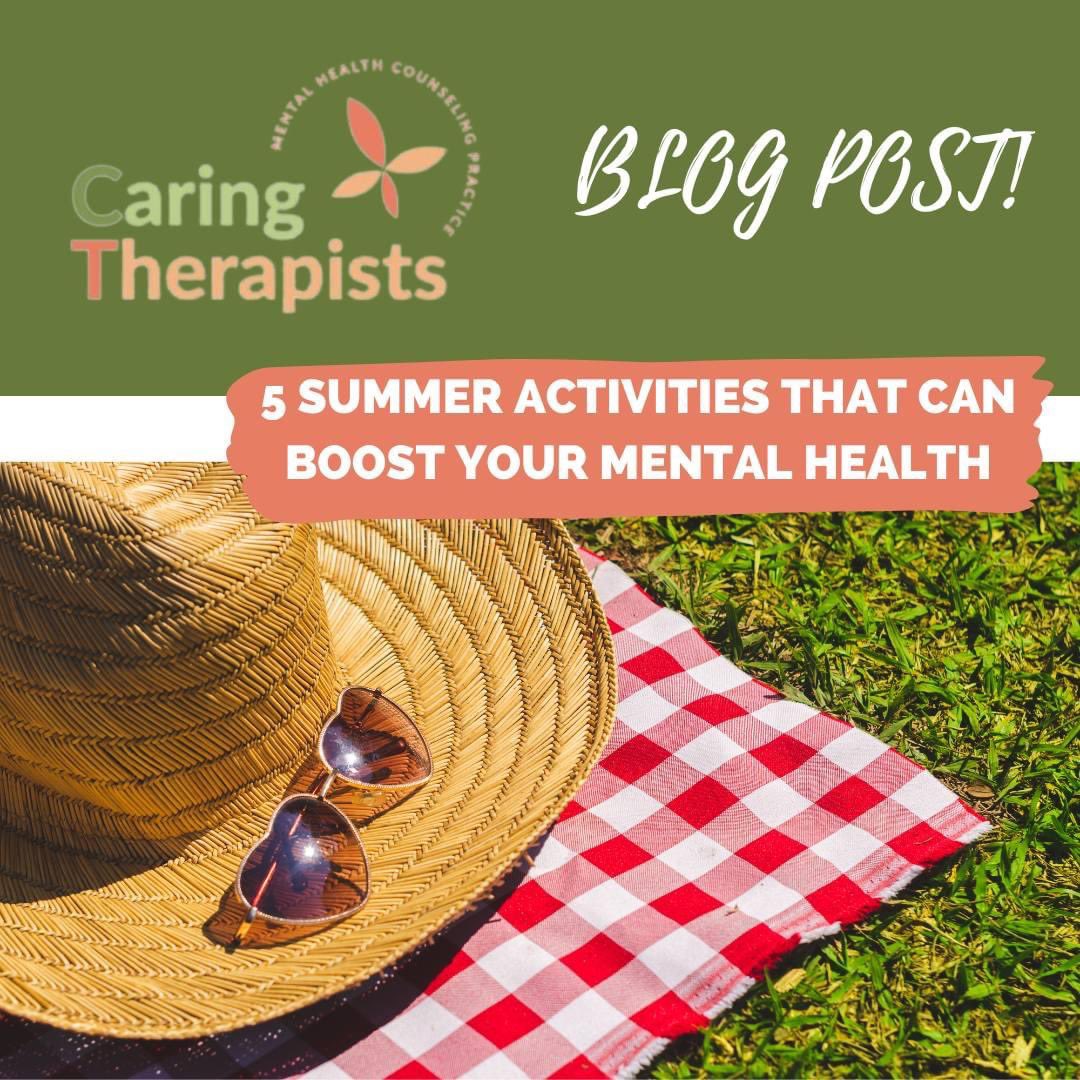 5 Summer Activities That Can Boost Your Mental Health 

The sun’s out, the temperature is rising, and… you’re feeling depressed. While people typically experience the effects of #seasonal #affective #disorder

caringtherapistsofbroward.com/5-summer-activ…