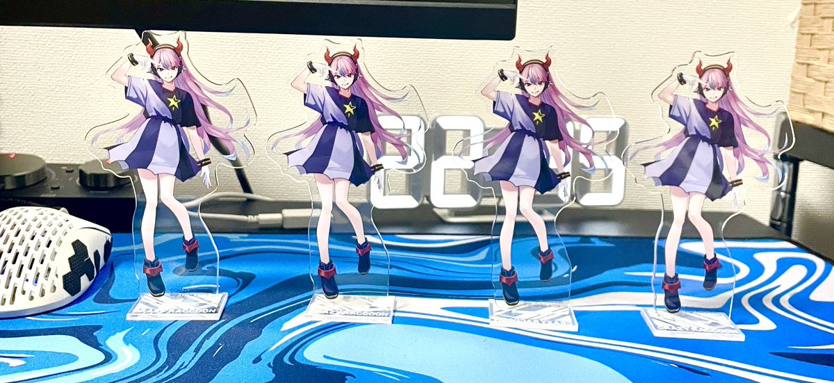 嘘みたいだろ
アクスタ4でselly さん4だった
4連続は1296分の1の確率かな？
良いことありそう
#CR