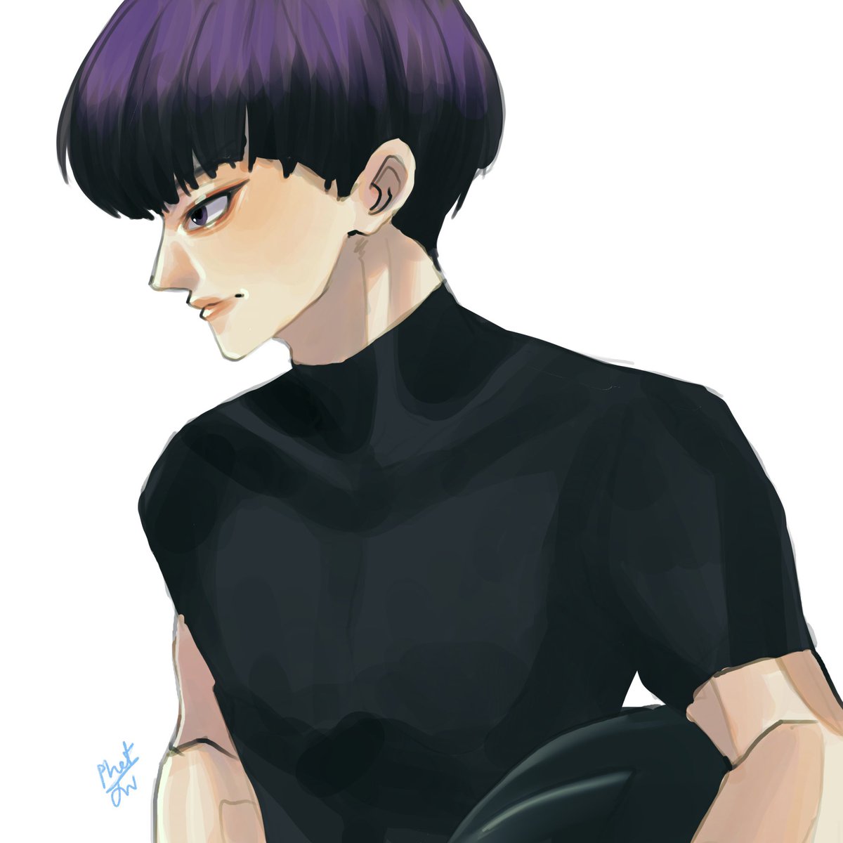 ครับ ก็ 🫣💜🖤

#Hoshina #KaijuNo8 #怪獣8号