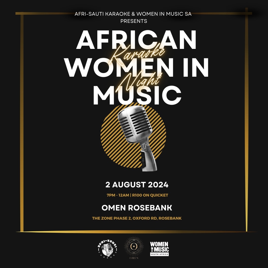 16BarsRELOADED presents:
#AfriSautiKaraoke the African karaoke night hosted by <a href="/spokenpriestess/">SPOKENPRIESTESS 🐞</a> 🎙

From its inception back in 2021 to its fruition in 2024, the event keeps growing higher. 😀 Catch it at the new venue, OMEN ROSEBANK, this August!  quicket.co.za/events/254414-…