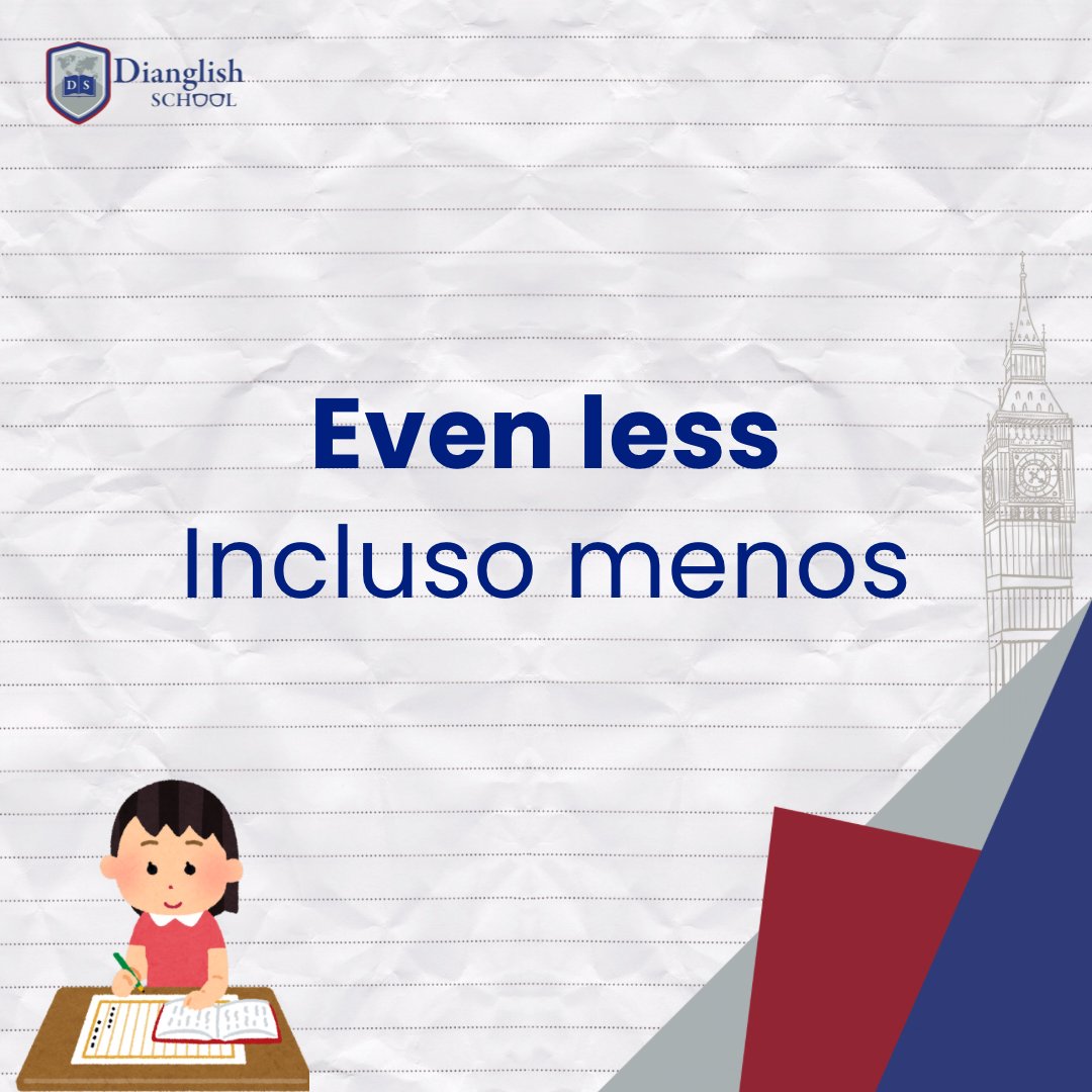 dianglish's tweet photo. ¿Sabes todas las formas correctas de usar "EVEN"? Aquí te dejamos algunas.🖋📚

✅️Precios accesibles para todos

Página web
https://t.co/JzefKs1qv0
Whats 5563321334

#cursosdeingles  #cambridge #visa #aprendeingles 
#frasesingles  #dianglishschool  #tipsdeingles https://t.co/iqQh93WzZx