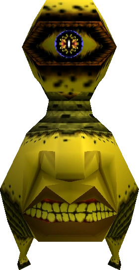 survansix's tweet photo. @ClopsGame Love this little guy 🙃 reminds me of the Beamos from Zelda. And the sword's a little Master Sword-y as well (but not too similar dw) https://t.co/vGXPcqdsMx