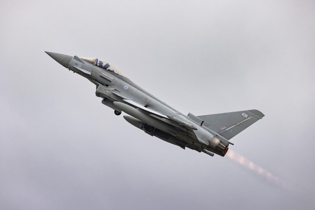 RoyalAirForce's tweet photo. Whilst deployed on @NATO air policing operations in the Black Sea region, IX (B) Squadron from @RAFLossiemouth have been officially certified as a Multi-Role Combat Ready Squadron. ✅

Find out more 👉 https://t.co/keRCel4ivV https://t.co/J7BjXmYPse