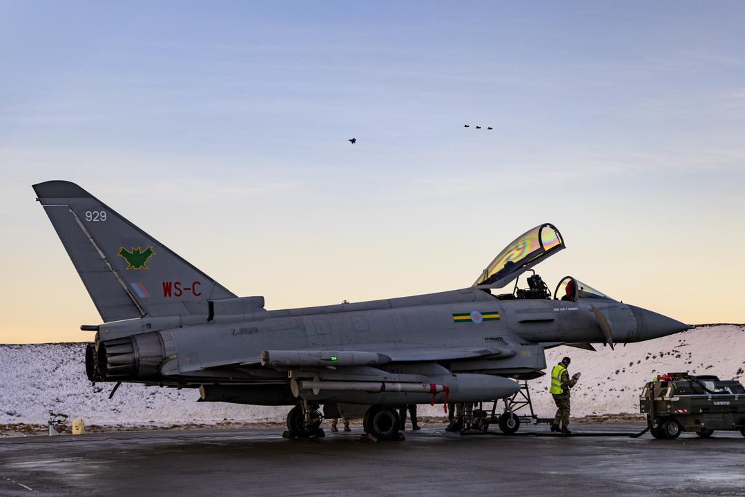 RoyalAirForce's tweet photo. Whilst deployed on @NATO air policing operations in the Black Sea region, IX (B) Squadron from @RAFLossiemouth have been officially certified as a Multi-Role Combat Ready Squadron. ✅

Find out more 👉 https://t.co/keRCel4ivV https://t.co/J7BjXmYPse