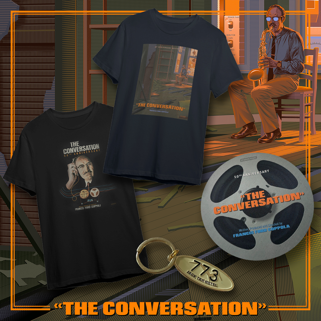 FOPPofficial's tweet image. To celebrate the release of The Conversation collector's edition on 4K UHD, we have a prize draw courtesy of @StudiocanalUK! 

Win:
Collector's Edition 4K UHD
2 T-shirts 
Poster
Phone charger
Keyring

To win: 
Quote Tweet with #FoppTheConversation
UK only 
12+
Must be following