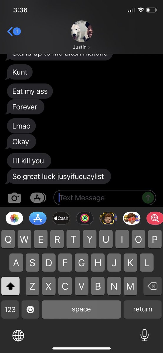kristenscissors's tweet photo. That time my ex ruined my birthday by yelling at me in public and then sent mean text all night. And now this is the kind of text I get on my birthday 🥹 so grateful for who I have in my life I feel so loved. Best year ever 🩵✨ https://t.co/ij0tW1YM9c