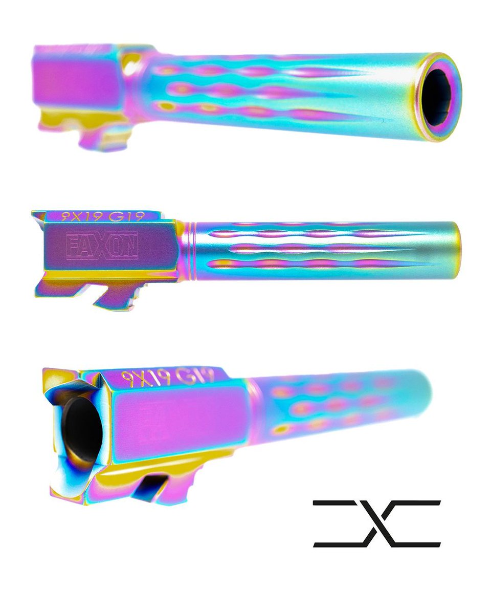 Faxon_Firearms's tweet photo. π₯ Flame-fluted, NCR-coated G19 barrel
https://t.co/JgYfmC9I70
.
.
.
.
.
#pistol #guns #gun #gunsdaily #firearms #machining #sickguns #manufacturing #cnc #engineering #faxon #faxonfirearms #pistolbuild #gunchannels #firearmphotography #familybusiness #madeinusa #madeinamerica https://t.co/Iedaq5LtqL