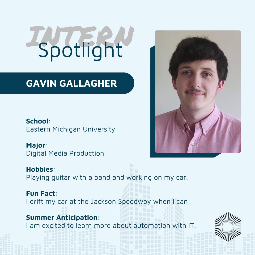 Commonwealth_HQ's tweet image. ✨ Intern of the day! ✨ 

Gavin Gallagher is our new IT Intern! He attended Eastern Michigan University. 

We are so happy to have you, welcome to the team! 

#OneCommonwealth #AnythingButCommon #SummerInterns