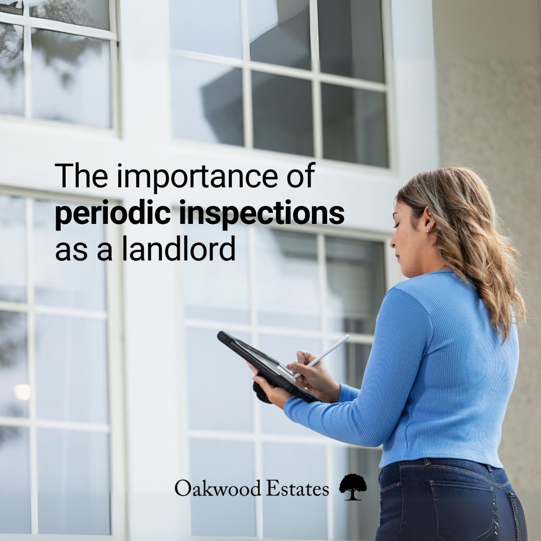 Periodic inspections are essential for landlords to maintain high standards and tenant satisfaction. 😊

Get in contact with us: oakwood-estates.co.uk

#Oakwoodestates #estateagent #community #property #homesofinstagram #home #tolet #landlord #rent