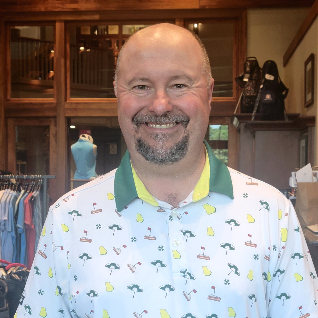🎇Meet Bryan, #TPC's Head Golf Professional.⛳ He runs our leagues, lessons, tournaments, and so much more every day. Bryan's favorite thing to do is take his kids to #OSU games🏈. Come to the Golf Shop at the Clubhouse to say hi to Bryan!🏌️