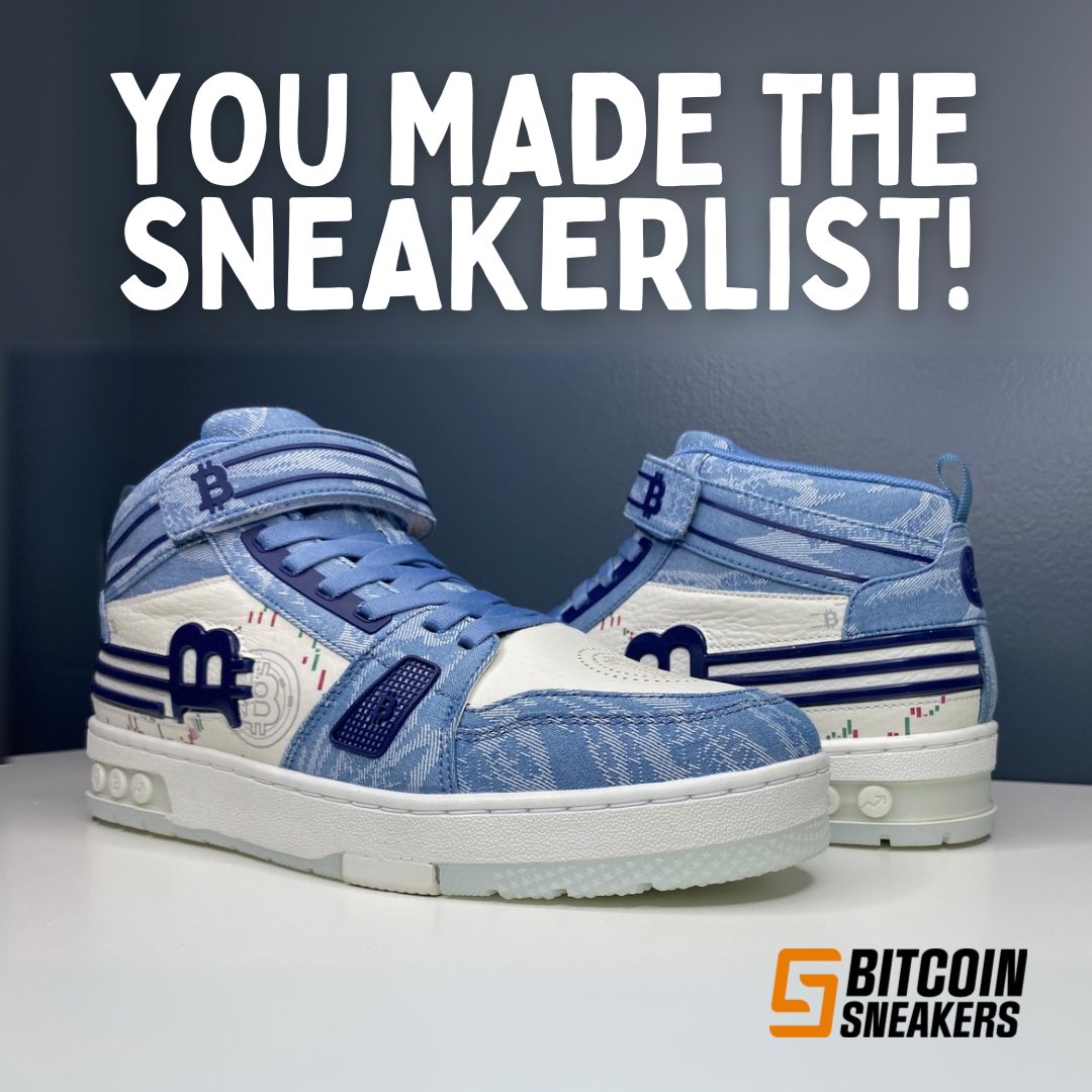 Bitcoin Sneakers 👟 tweet media