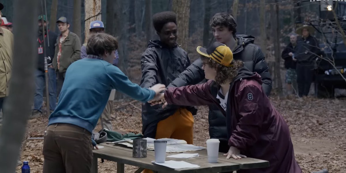 hawkwidow's tweet photo. @Stranger_Things THE ORIGINAL FOUR YOU WILL ALWAYS BE FAMOUS https://t.co/8FaWKgpzp1