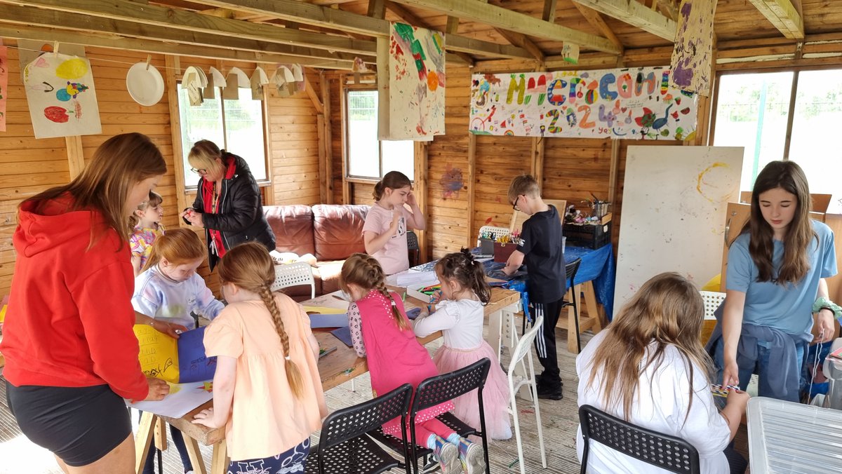 BeithAstro's tweet photo. As week 2 of summer camp begins, we thought we'd share some pics from week 1!🌻✨🍭 Lots of art activities, games and outdoor fun was had and we're excited to do it all again this week!🍃🌼 https://t.co/ijaVSpRFO2