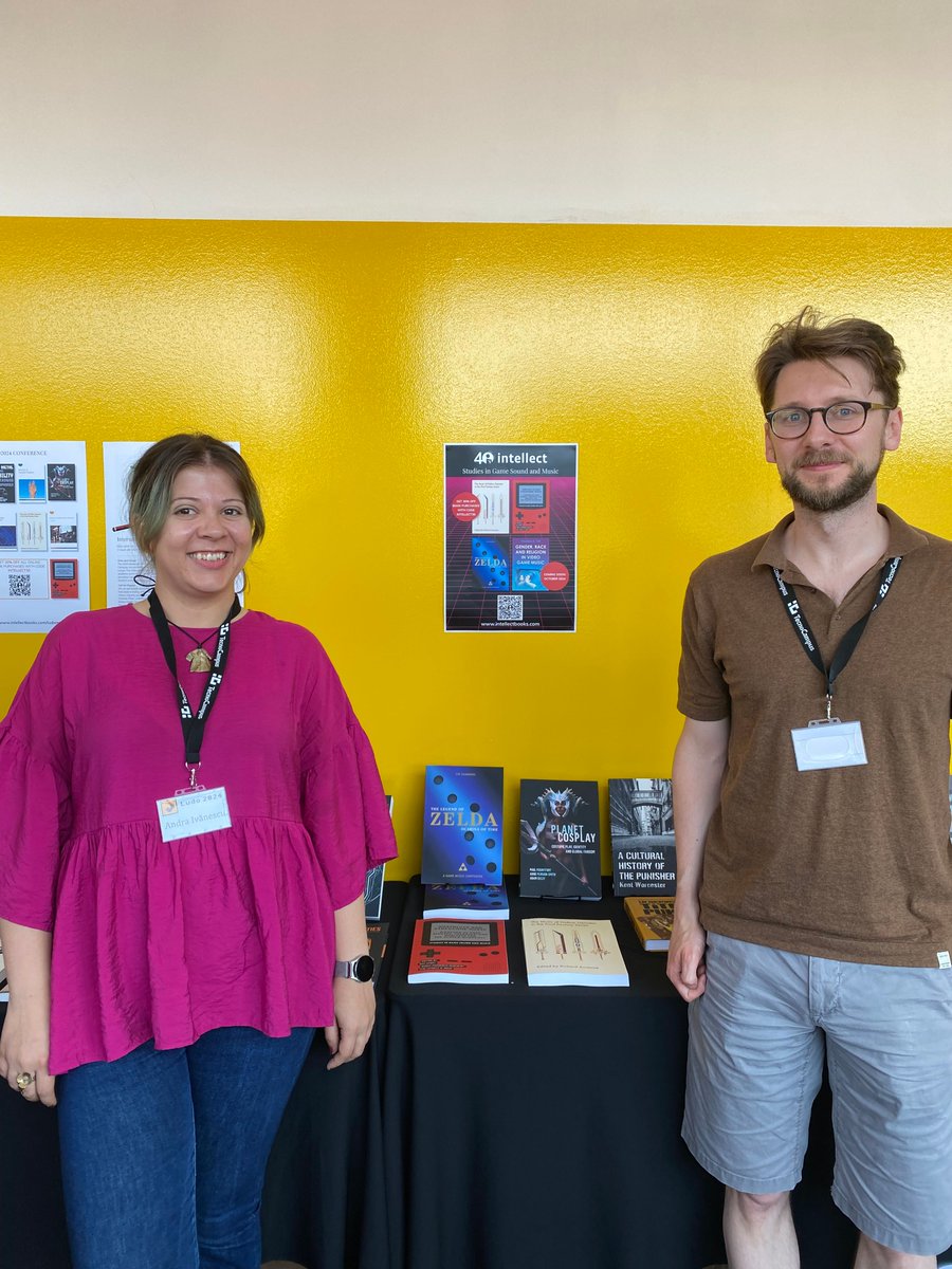 IntellectBooks's tweet photo. Thank you #Ludo2024 for a fantastic few days and to everyone to came to visit us. 

A special shout out to the conference organisers Lidia López Gómez and the Studies in Game Sound and Music book series editors. A wonderful time was had by all and we hope to be back next year! https://t.co/QQYWP89ltH