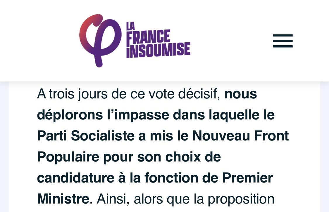 diaz_edwige's tweet photo. Rififi à gauche : c’est le blocage dans le blocage !

Le NFP aura duré encore moins longtemps que la Nupes ! (Mais suffisamment longtemps pour embobiner les électeurs…)

Nouveau Front Populaire = Nouveau Feu de Paille

https://t.co/5ucNPDrSZI https://t.co/kL3oSO7z8j