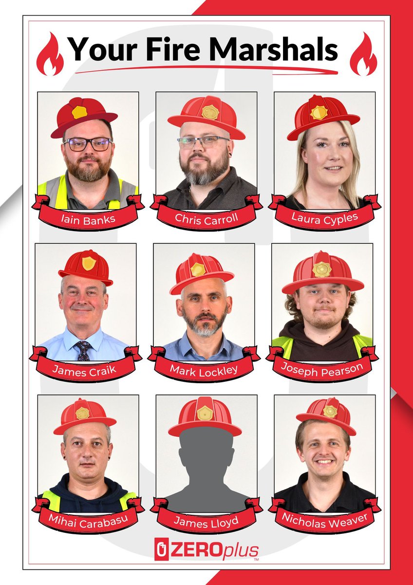 ZeroSealSystems's tweet image. Introducing our fully qualified fire marshals. ⛑️And don’t they all look great in a firefighter’s helmet! ⛑️🤣
#firesafety #firemarshals #doorhardware