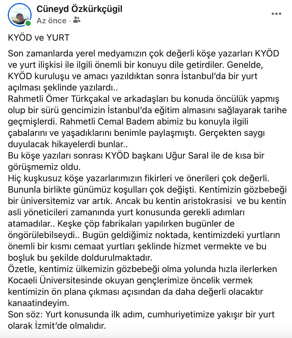 kyod1947's tweet photo. Kocaeli Üniversitemizin Kıymetli Bilim İnsanı KYÖD Üyesi Cüneyt Özkürkçügil Hocamızın yırt konusunda yazısını sizlerle paylaşmaktan mutluluk duyuyoruz... https://t.co/W6z18ylmND
