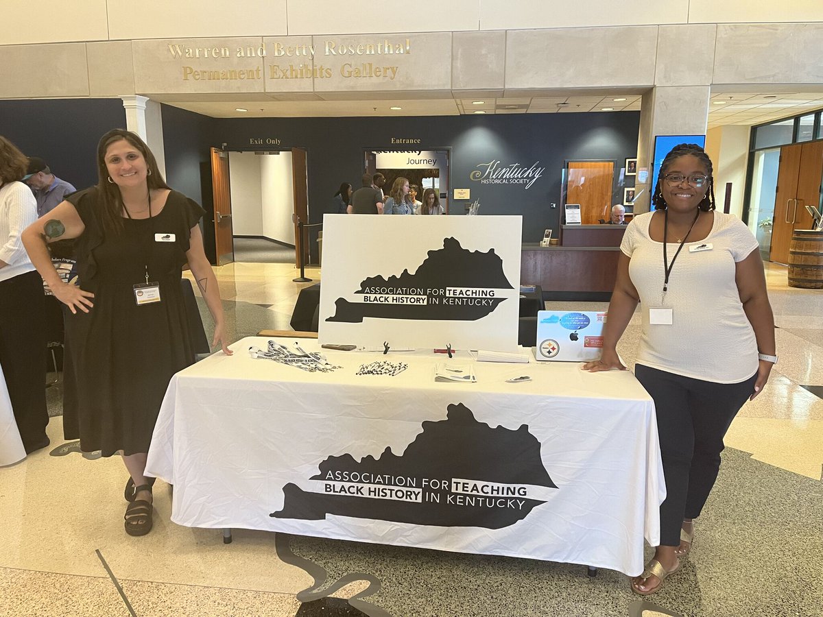 Friday was spent in Frankfort at the KY Historical Society for the KCSS conference. The Association for Teaching Black History in KY connected with several educators from all around the Commonwealth who have a desire to amplify the often forgotten voices of Black Kentuckians.