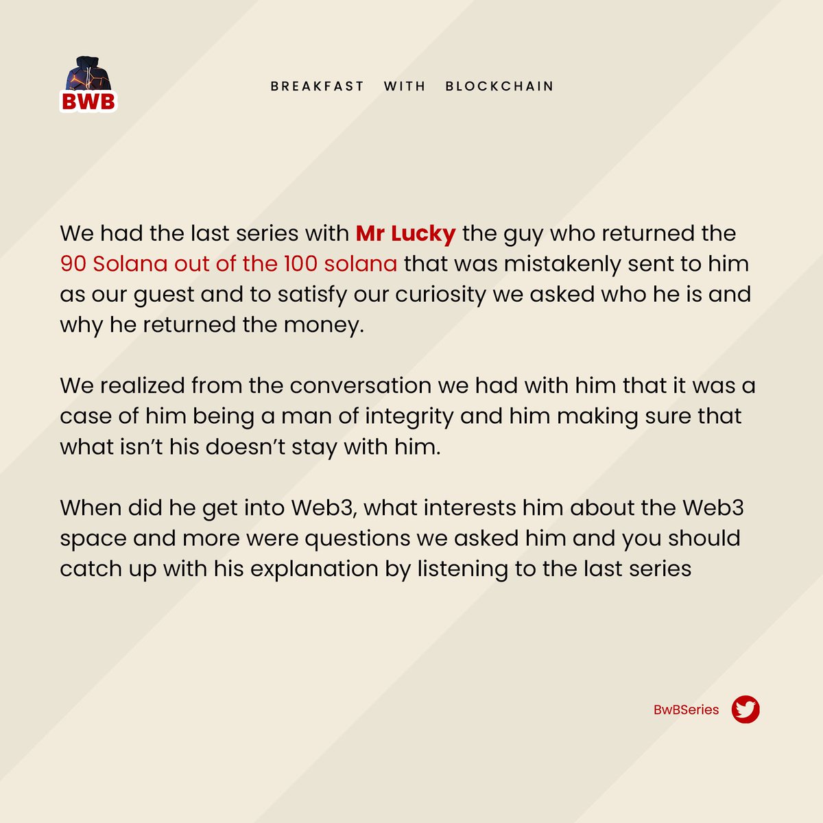 bwbseries's tweet photo. A brief of what we discussed in the last space. 

Replay the last series here https://t.co/xNTKUJgUbh https://t.co/USmk2Sv3EB