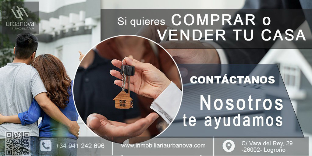 👌 PENSAMOS EN TUS NECESIDADES, CONSÚLTENOS 💼
  
INMOBILIARIA URBANOVA tu agencia inmobiliaria en #Logroño de confianza. ✔

👉i.mtr.cool/yefybmeugw

#pisos #alquiler #venta #inmobiliaria