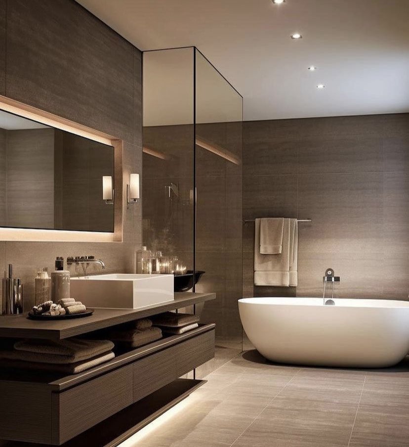 A clean bathroom is a clear mind