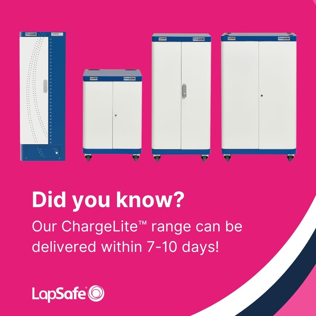 LapSafe's tweet photo. There’s still time to order your ChargeLite™ solution before the end of term! 💻

Don't miss out, email sales@lapsafe.com 

#ChargingTrolleys #ChargingSolutions #LapSafe #EdTech #DeviceManagement #LearningDevices #EndOfTerm #SchoolSupplies https://t.co/siwmTcykzN