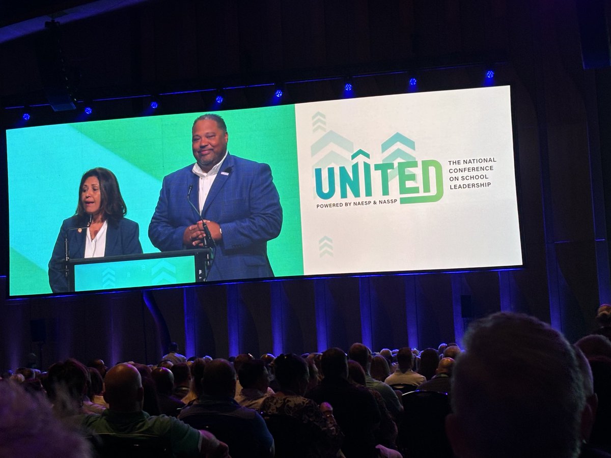 So exciting to be at such an amazing conference today!  #unitedprincipals ⁦<a href="/NAESP/">National Assoc. of Elementary School Principals</a>⁩
