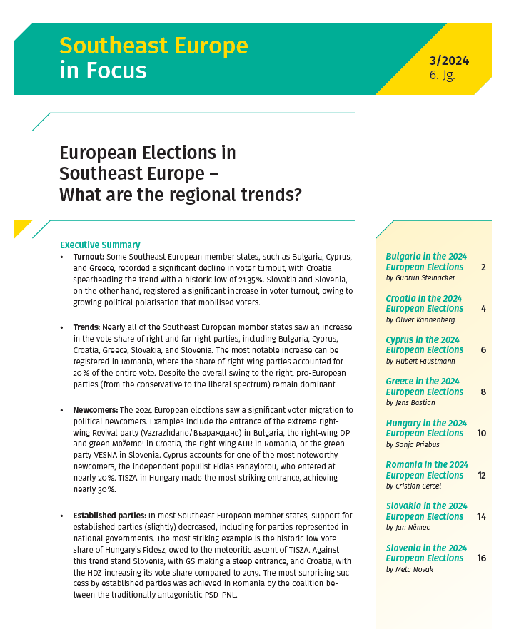 Südosteuropa-Gesellschaft (@sudosteuropa) on Twitter photo 📢NEW RELEASE 📢
Southeast Europe in Focus 3/2024: 🇪🇺 European Elections in #SOE - What are the regional trends? w/ articles by @GudrunSteinack3 <a href="/oliver_kbg/">Oliver Kannenberg</a> @hfaustmann1 <a href="/SonjaPriebus/">Sonja Priebus</a>, Jens Bastian, Cristian Cercel, Jan Nemec, Meta Novak
Download here: sogde.org/site/assets/fi… 📢NEW RELEASE 📢
Southeast Europe in Focus 3/2024: 🇪🇺 European Elections in #SOE - What are the regional trends? w/ articles by @GudrunSteinack3 <a href="/oliver_kbg/">Oliver Kannenberg</a> @hfaustmann1 <a href="/SonjaPriebus/">Sonja Priebus</a>, Jens Bastian, Cristian Cercel, Jan Nemec, Meta Novak
Download here: sogde.org/site/assets/fi…