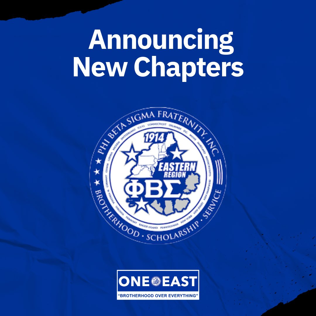 PBSEast's tweet photo. Welcome to the following new chapters:
•Upsilon Mu Sigma, serving Middlesex &amp; Somerset Counties in the state of New Jersey
•Upsilon Xi Sigma, serving the city of Suffolk in the state of Virginia https://t.co/yRmp74ws7s