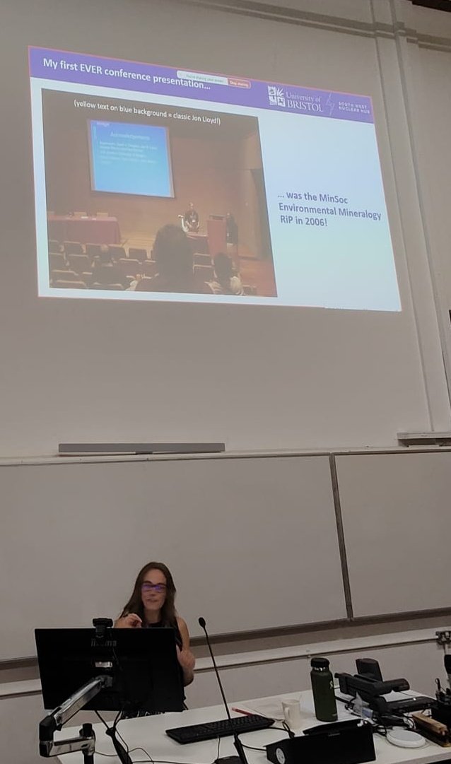 Prof Claire Corkhill (@clairecorkhill) on Twitter photo Really wonderful to hang out with my fellow mineralogists and radiochemists at the joint <a href="/EMG_minsoc/">Environmental Mineralogy Group</a> <a href="/RSC_Radiochem/">RSC Radiochemistry Group</a> research in progress meeting today. 18 years after my first RiP and I'm the keynote speaker, at last!! 😂 <a href="/SWNuclearHub/">South West Nuclear Hub</a> <a href="/UoBEarthScience/">University of Bristol Earth Sciences</a> <a href="/MinSoc_UK/">MineralogicalSociety</a> Really wonderful to hang out with my fellow mineralogists and radiochemists at the joint <a href="/EMG_minsoc/">Environmental Mineralogy Group</a> <a href="/RSC_Radiochem/">RSC Radiochemistry Group</a> research in progress meeting today. 18 years after my first RiP and I'm the keynote speaker, at last!! 😂 <a href="/SWNuclearHub/">South West Nuclear Hub</a> <a href="/UoBEarthScience/">University of Bristol Earth Sciences</a> <a href="/MinSoc_UK/">MineralogicalSociety</a>