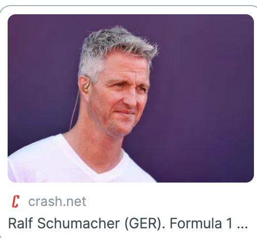 I see Ralf Shirtlifter has come out.